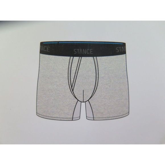 Stance The Boxer Brief Men's Sz XL (39-42) Gray Butter Blend Max Support Boxers - Picture 5 of 5